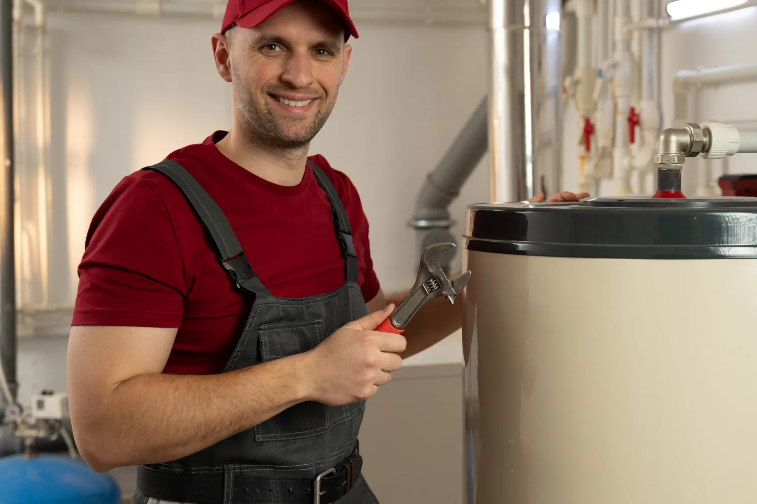 professional plumber for residential boiler maintainance